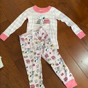 Hanna Andersson jammies, limited edition Peanuts